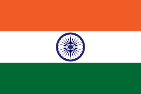 Flag of the India.